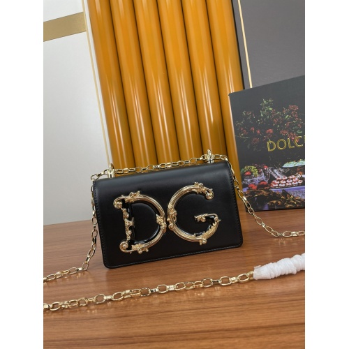 Dolce &amp; Gabbana D&amp;G AAA Quality Messenger Bags For Women #941673 $165.00 USD, Wholesale Replica Dolce &amp; Gabbana D&amp;G AAA Quality Messenger Bags