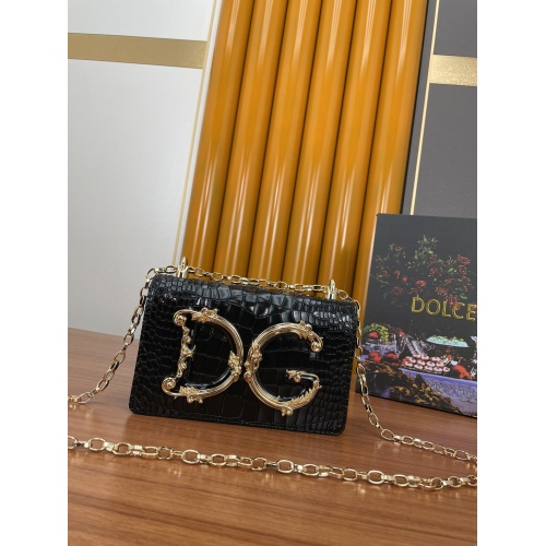Dolce &amp; Gabbana D&amp;G AAA Quality Messenger Bags For Women #941674 $165.00 USD, Wholesale Replica Dolce &amp; Gabbana D&amp;G AAA Quality Messenger Bags