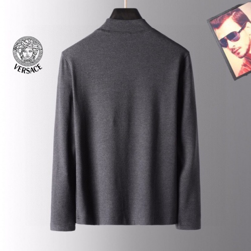 Replica Versace T-Shirts Long Sleeved For Men #941708 $38.00 USD for Wholesale