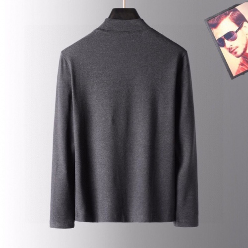 Replica Prada T-Shirts Long Sleeved For Men #941712 $38.00 USD for Wholesale