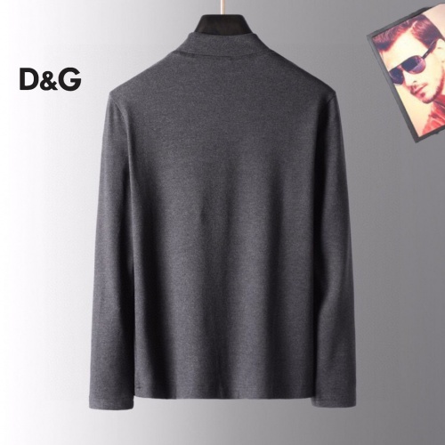Replica Dolce & Gabbana D&G T-Shirts Long Sleeved For Men #941731 $38.00 USD for Wholesale