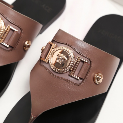 Replica Versace Slippers For Women #941797 $68.00 USD for Wholesale