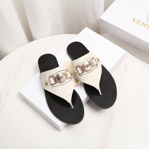 Versace Slippers For Women #941799 $68.00 USD, Wholesale Replica Versace Slippers