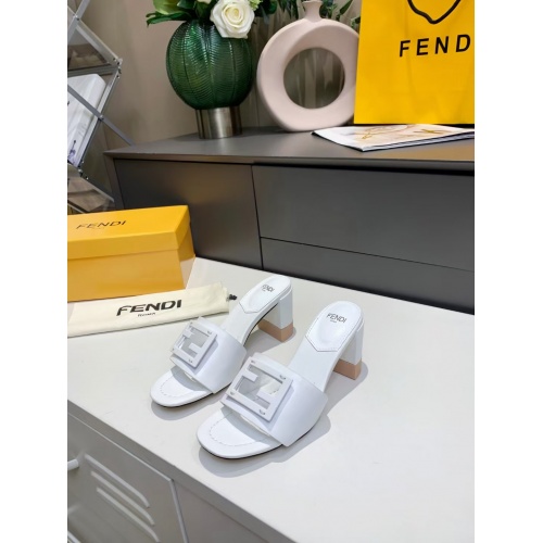 Fendi Slippers For Women #941830 $72.00 USD, Wholesale Replica Fendi Slippers