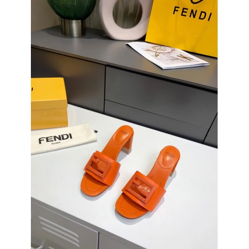 Replica Fendi Slippers For Women #941831 $72.00 USD for Wholesale