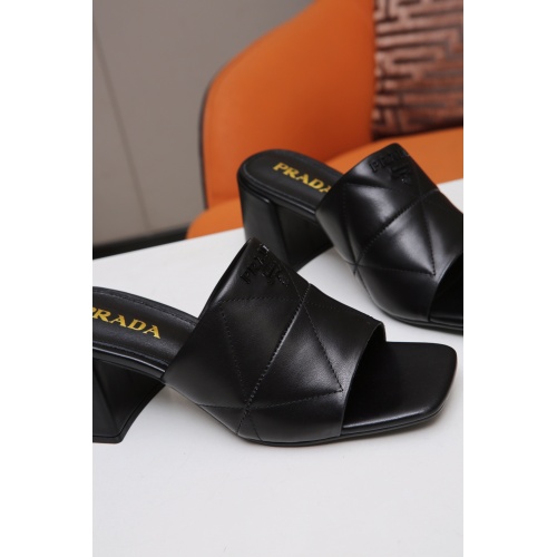 Replica Prada Slippers For Women #941842 $72.00 USD for Wholesale