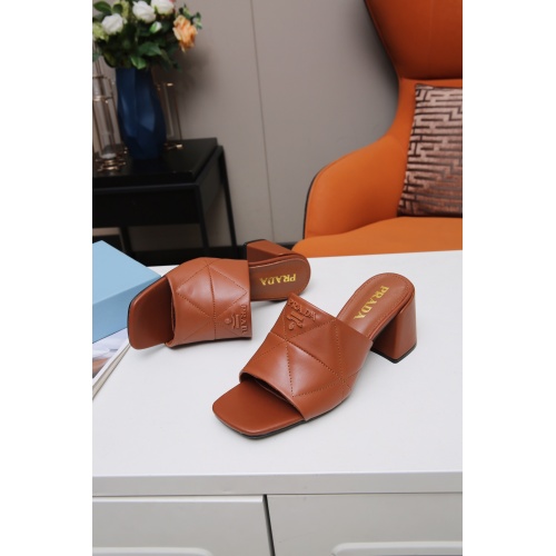 Replica Prada Slippers For Women #941843 $72.00 USD for Wholesale