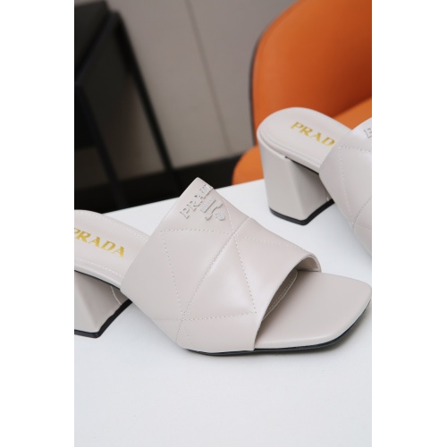 Replica Prada Slippers For Women #941844 $72.00 USD for Wholesale