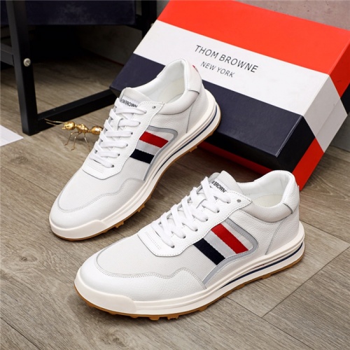 Thom Browne TB Casual Shoes For Men #941938 $82.00 USD, Wholesale Replica Thom Browne TB Casual Shoes