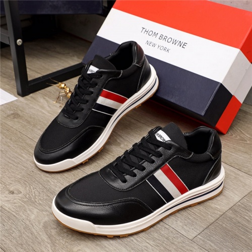 Thom Browne TB Casual Shoes For Men #941942 $82.00 USD, Wholesale Replica Thom Browne TB Casual Shoes