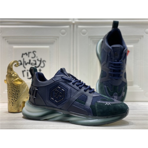 Replica Philipp Plein PP Casual Shoes For Men #941954 $140.00 USD for Wholesale