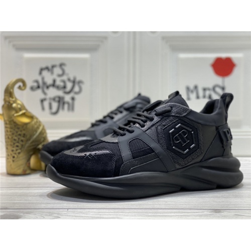 Replica Philipp Plein PP Casual Shoes For Men #941955 $140.00 USD for Wholesale