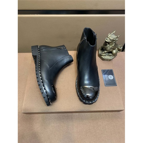 Replica Versace Boots For Men #941977 $96.00 USD for Wholesale