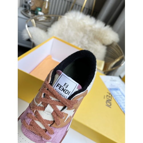 Replica Fendi Casual Shoes For Women #942101 $105.00 USD for Wholesale