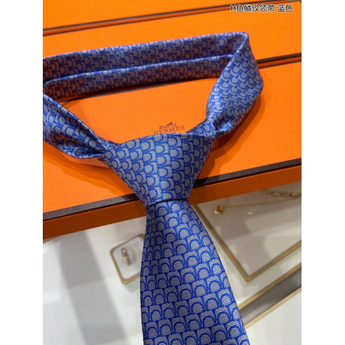 Replica Hermes Necktie For Men #942165 $41.00 USD for Wholesale
