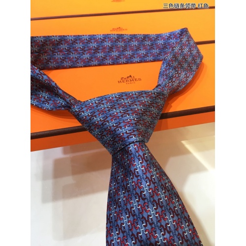 Replica Hermes Necktie For Men #942171 $60.00 USD for Wholesale