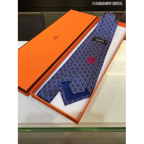 Replica Hermes Necktie For Men #942172 $60.00 USD for Wholesale