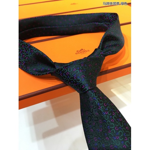 Replica Hermes Necktie For Men #942185 $41.00 USD for Wholesale