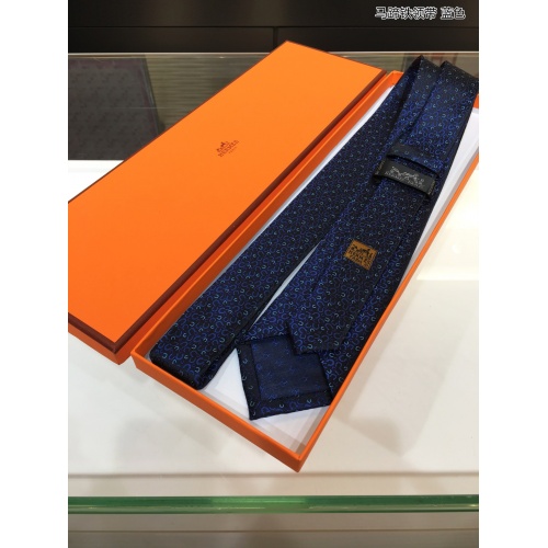 Replica Hermes Necktie For Men #942188 $41.00 USD for Wholesale