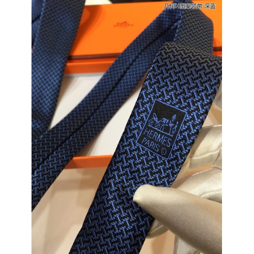 Replica Hermes Necktie For Men #942268 $41.00 USD for Wholesale