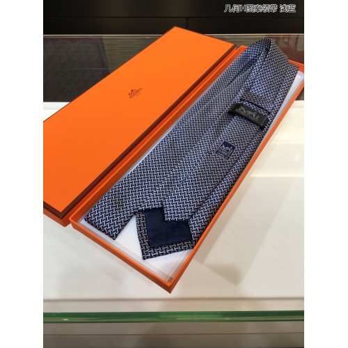 Replica Hermes Necktie For Men #942271 $41.00 USD for Wholesale