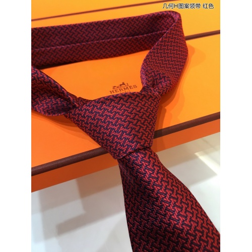 Replica Hermes Necktie For Men #942273 $41.00 USD for Wholesale
