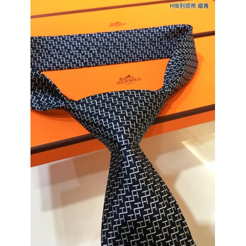 Replica Hermes Necktie For Men #942280 $60.00 USD for Wholesale