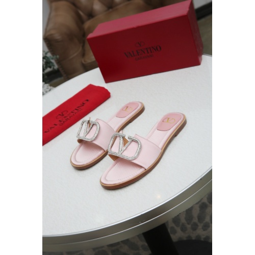 Replica Valentino Slippers For Women #942315 $68.00 USD for Wholesale