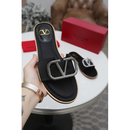 Replica Valentino Slippers For Women #942316 $68.00 USD for Wholesale