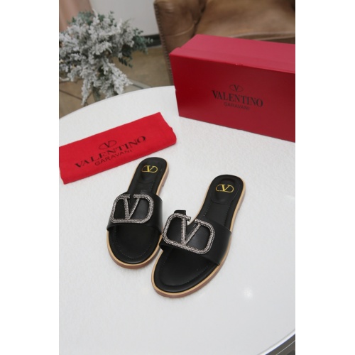 Replica Valentino Slippers For Women #942316 $68.00 USD for Wholesale