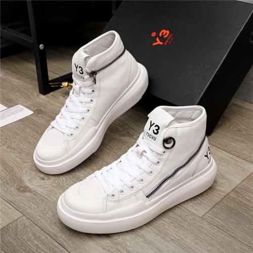 Y-3 High Tops Shoes For Men #942341 $85.00 USD, Wholesale Replica Y-3 High Tops Shoes