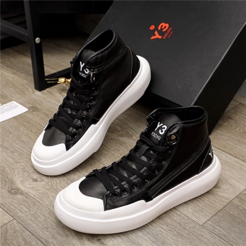 Y-3 High Tops Shoes For Men #942342 $85.00 USD, Wholesale Replica Y-3 High Tops Shoes
