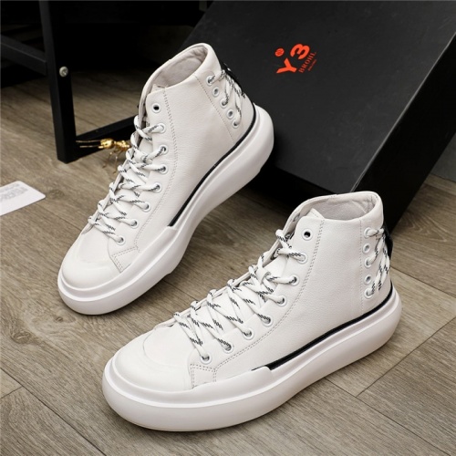 Y-3 High Tops Shoes For Men #942343 $85.00 USD, Wholesale Replica Y-3 High Tops Shoes