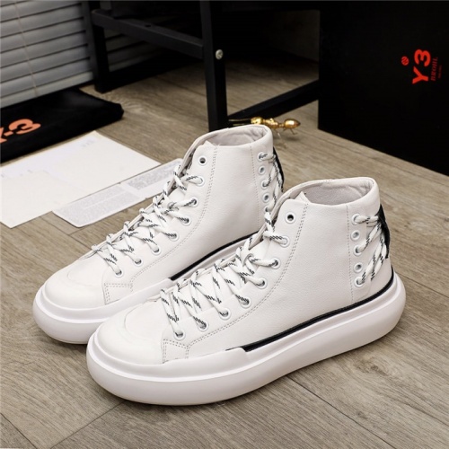 Replica Y-3 High Tops Shoes For Men #942343 $85.00 USD for Wholesale