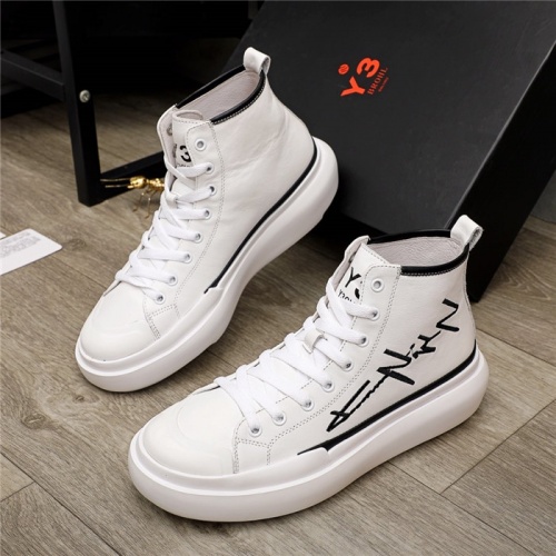 Y-3 High Tops Shoes For Men #942346 $85.00 USD, Wholesale Replica Y-3 High Tops Shoes