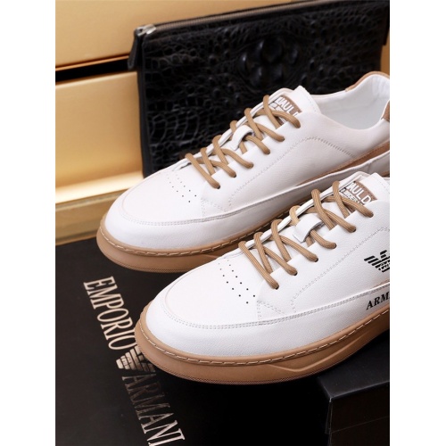 Replica Armani Casual Shoes For Men #942353 $82.00 USD for Wholesale