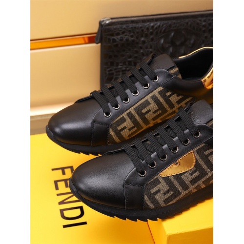 Replica Fendi Casual Shoes For Men #942357 $82.00 USD for Wholesale