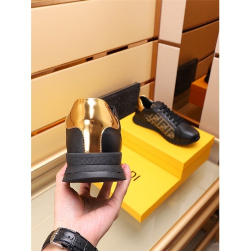 Replica Fendi Casual Shoes For Men #942357 $82.00 USD for Wholesale