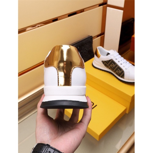 Replica Fendi Casual Shoes For Men #942358 $82.00 USD for Wholesale