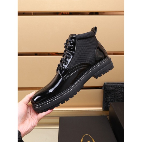 Replica Prada Boots For Men #942366 $92.00 USD for Wholesale
