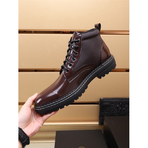 Replica Prada Boots For Men #942367 $92.00 USD for Wholesale