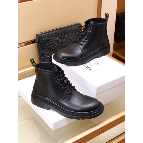 Replica Versace Boots For Men #942369 $96.00 USD for Wholesale