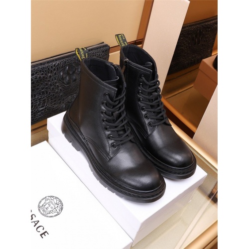 Versace Boots For Men #942371 $98.00 USD, Wholesale Replica Versace Boots