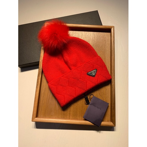 Replica Prada Woolen Hats #942611 $40.00 USD for Wholesale