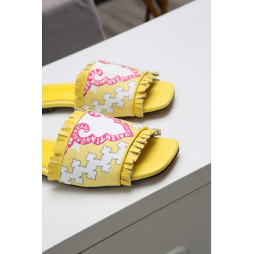 Replica Valentino Slippers For Women #942620 $72.00 USD for Wholesale