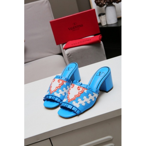 Valentino Slippers For Women #942635 $76.00 USD, Wholesale Replica Valentino Slippers
