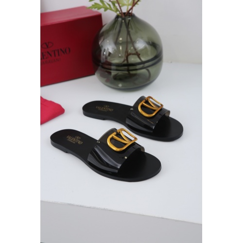 Replica Valentino Slippers For Women #942660 $64.00 USD for Wholesale