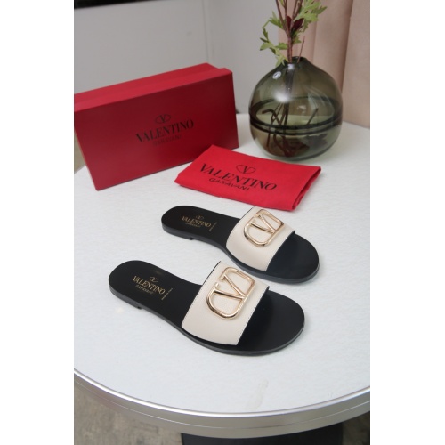 Valentino Slippers For Women #942662 $64.00 USD, Wholesale Replica Valentino Slippers