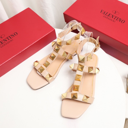 Replica Valentino Sandal For Women #942698 $76.00 USD for Wholesale