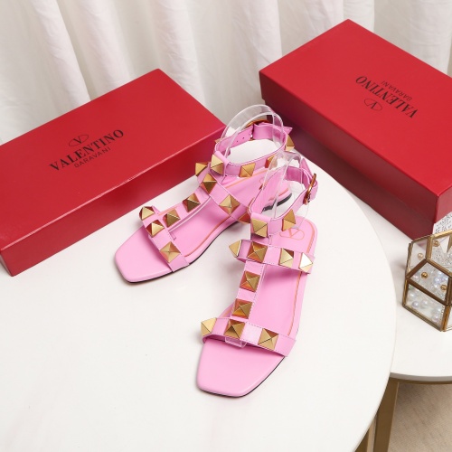 Replica Valentino Sandal For Women #942701 $76.00 USD for Wholesale